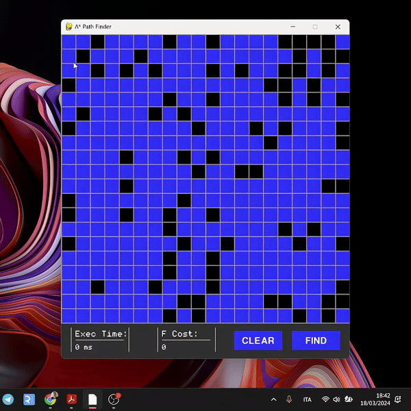 A* Path finder - Python