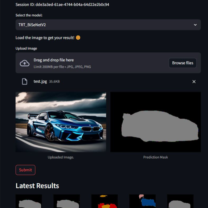 Streamlit - Triton Server
